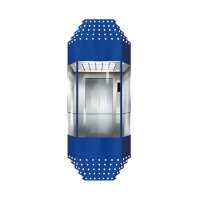 Volkslift Diamond Sightseeing Glass Capsule Panorama Lift Elevator